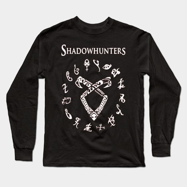 Shadowhunters Long Sleeve T-Shirt by OtakuPapercraft